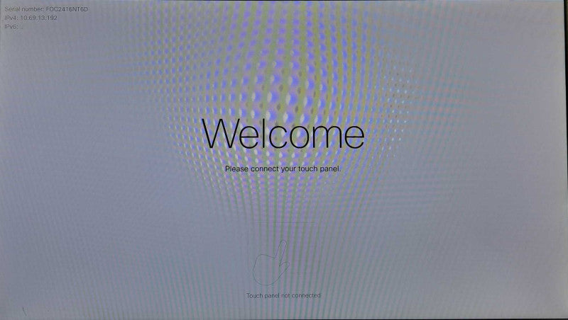 Cisco TTC7-23 CS-KIT-S-UNIT Video Conference System | Factory Reset