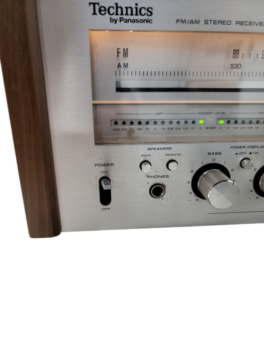 Technics by Panasonic FM/AM Stereo Receiver Model: SA-700 | Please Read
