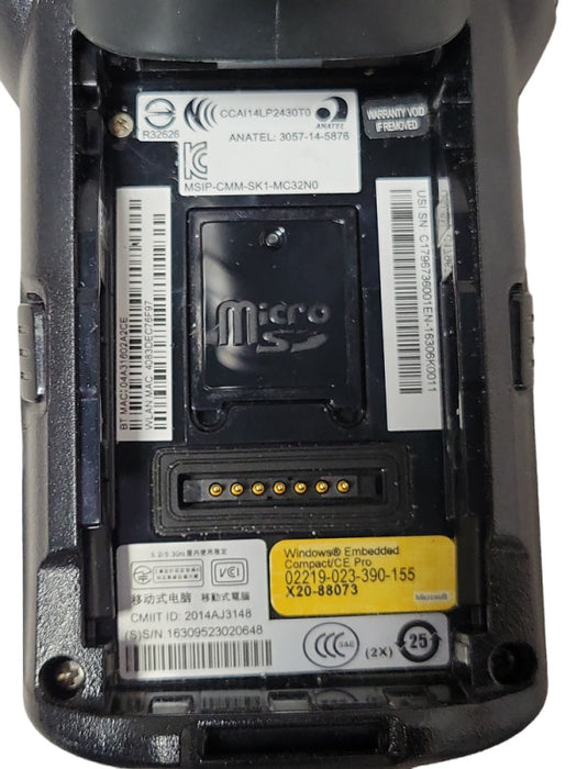 Zebra Motorola MC32N0-GI2HCLE0A Mobile Computer Barcode Scanner _