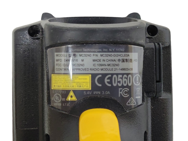 Zebra Motorola MC32N0-GI2HCLE0A Mobile Computer Barcode Scanner _