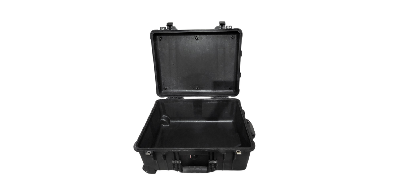 Pelican 1560 case Waterproof Rolling Airline Cases Black