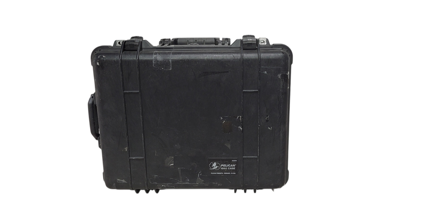 Pelican 1560 case Waterproof Rolling Airline Cases Black