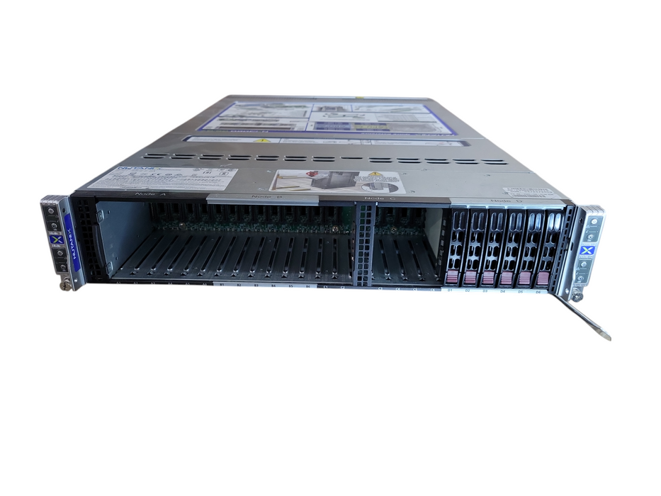 Nutanix NX-3060-G6 2U 3-Node Server w/ 6x Xeon Gold 6138, 48GB DDR4 2x PSU