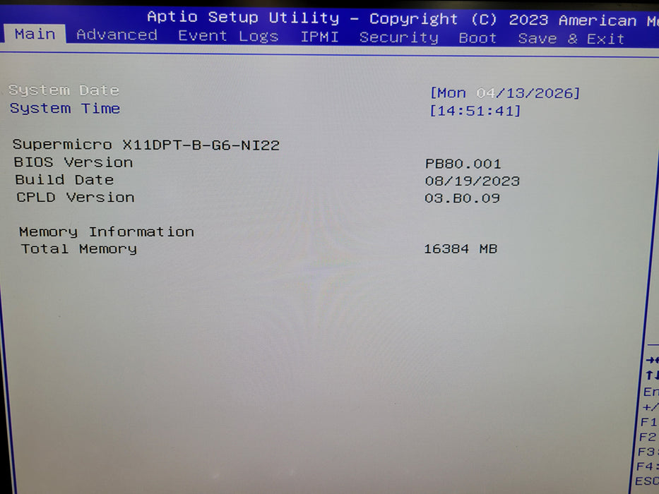 Nutanix NX-3060-G6 2U 3-Node Server w/ 6x Xeon Gold 6138, 48GB DDR4 2x PSU