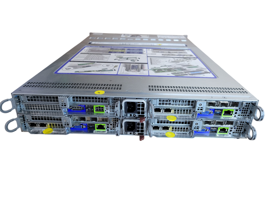 Nutanix NX-3060-G6 2U 3-Node Server w/ 6x Xeon Gold 6138, 48GB DDR4 2x PSU