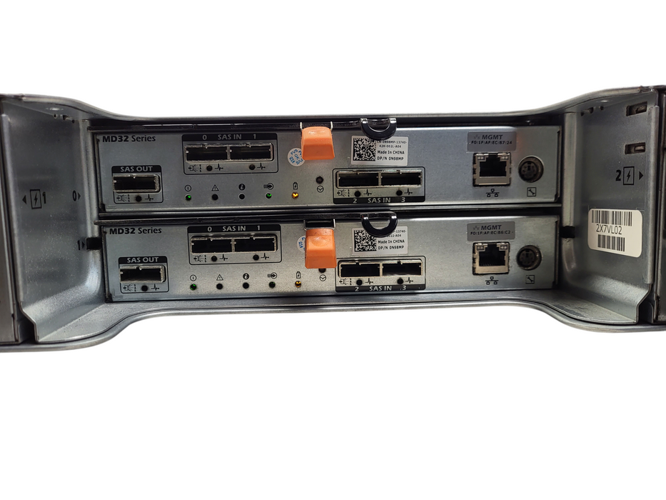 Dell MD3220 2.5" Bay drive Array w/ 2x MD32 0N98MP, 2x PSU