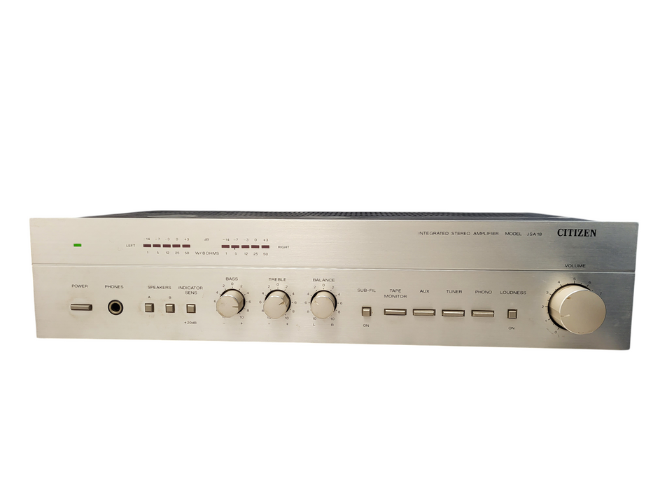 Vintage Citizen JSA-18 integrated stereo amplifier
