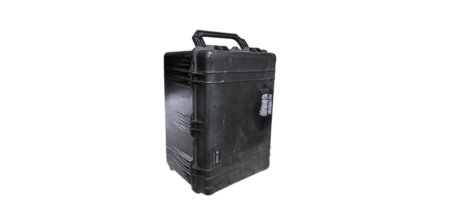 Pelican 1650 Protector Case Black Rolling Waterproof