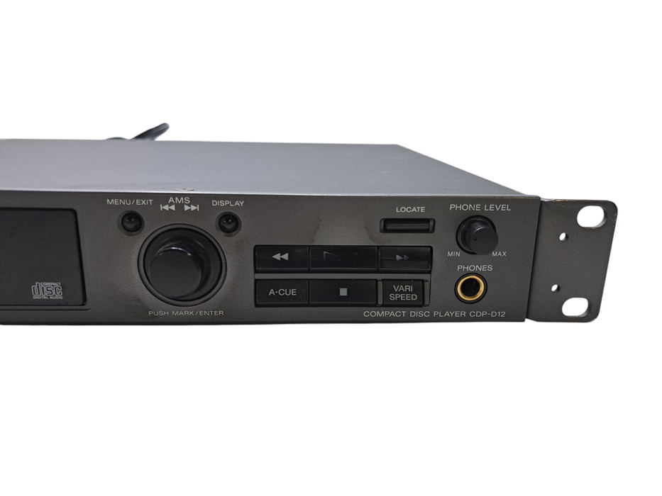 Sony CDP-D12 Professional Compact Disc CD Player