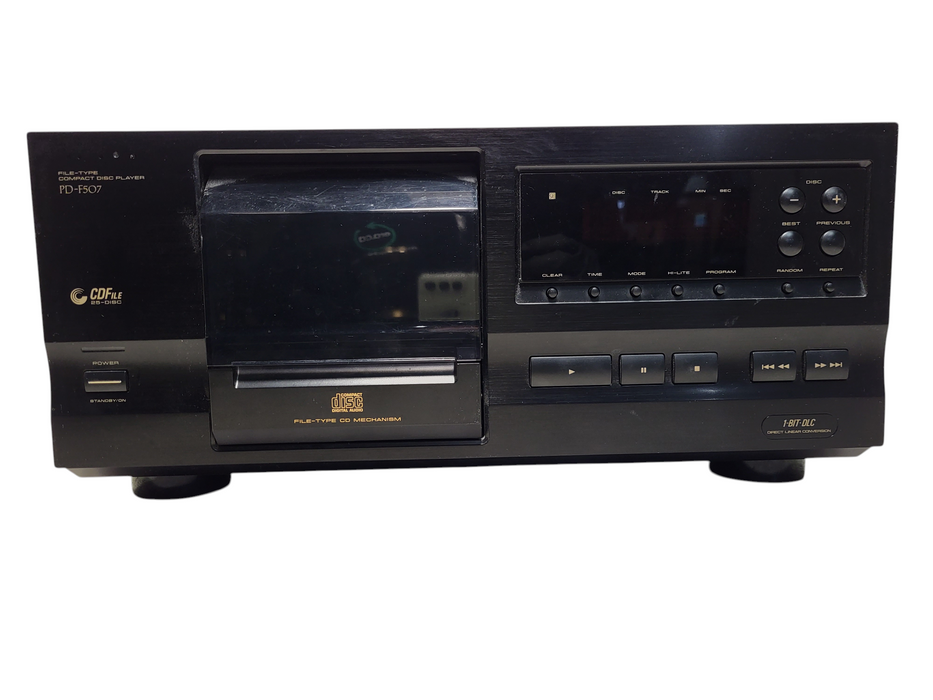 Pioneer PD-F507 25 Disc CD Changer Tested Working No Remote