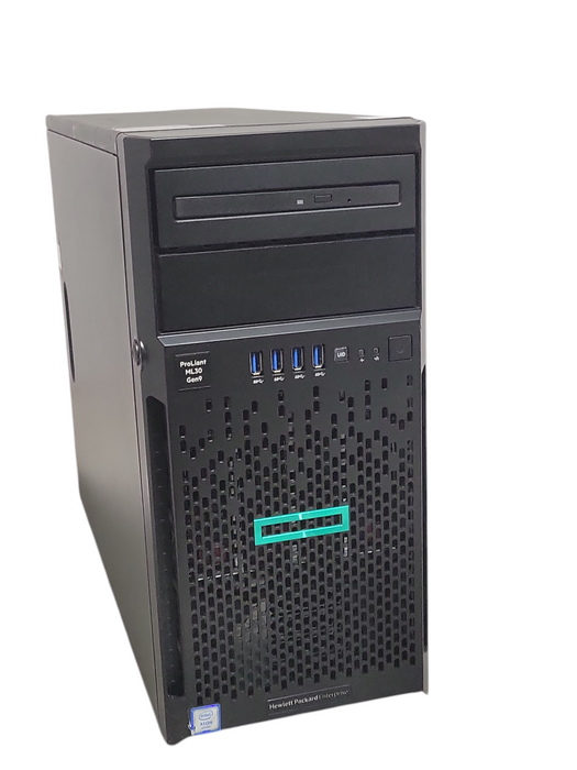HP ProLiant ML30 Gen9 Intel Xeon E3-1220 v6 3.0GHz 16GB RAM, HBA 240, 2x PSU