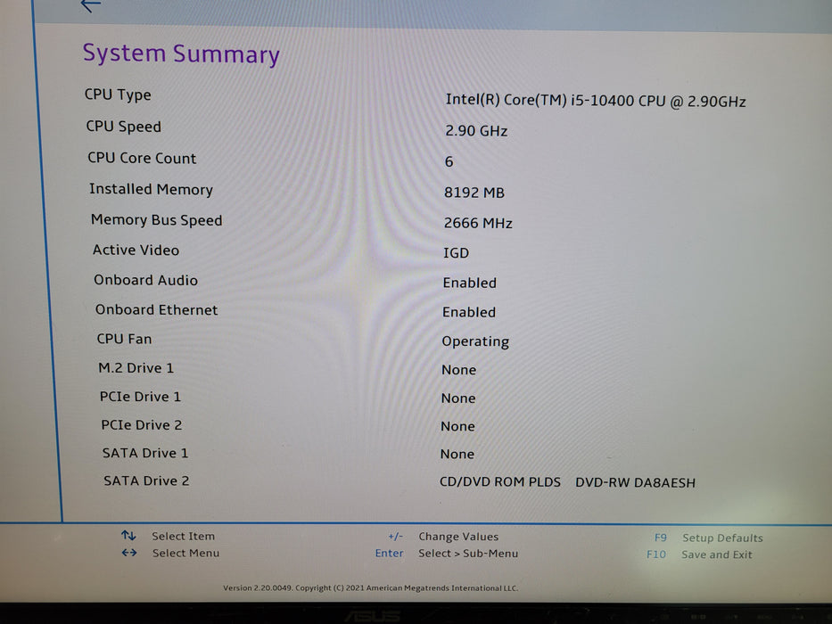 Lenovo ThinkCentre M70c SFF - Core i5-10400 8GB DDR4 NO HDD