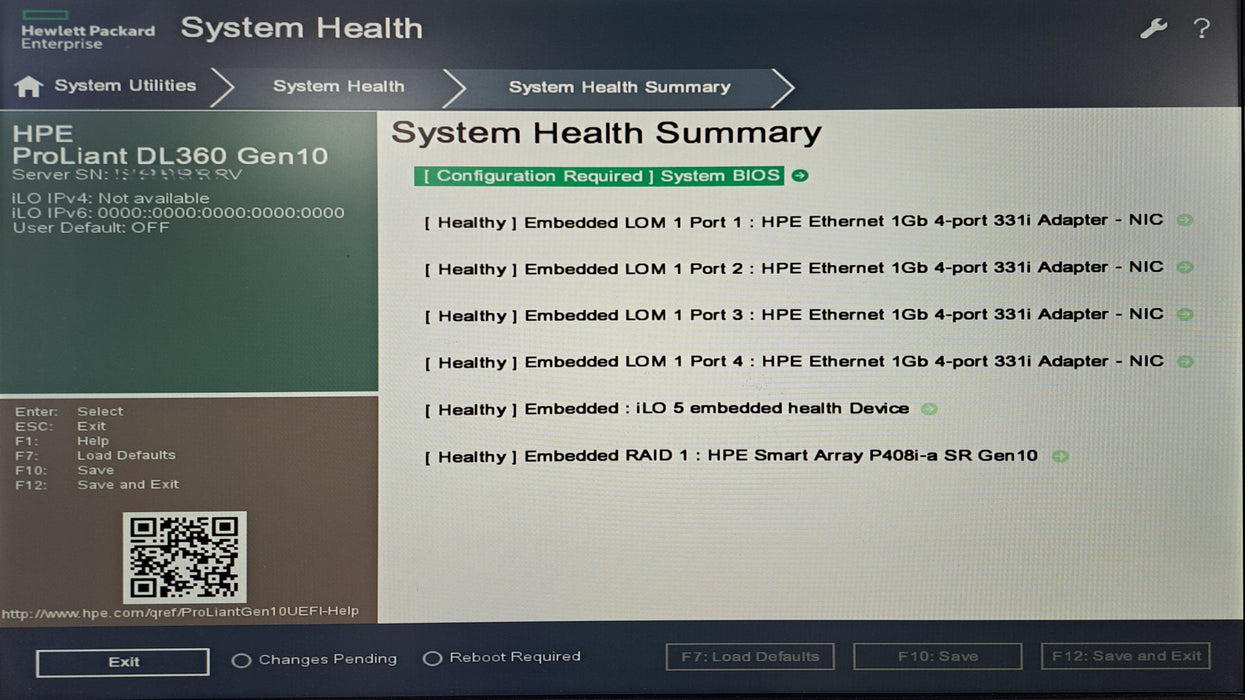 HPE ProLiant DL360 Gen10 8x 2.5" | 2x Xeon Gold 5115 CPU, 32GB DDR4, P408i-a SR