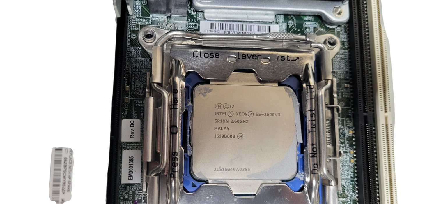 HPE ProLiant BL460 Gen9 Blade Server 2x Xeon E5-2640 v3 – No RAM No HDD