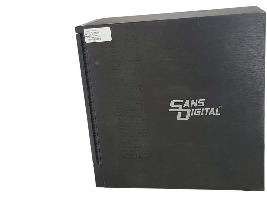 Sans Digital Tower Raid TR8M+ HDD Enclosure , 8x HDD Trays, Powers on, No HDDs