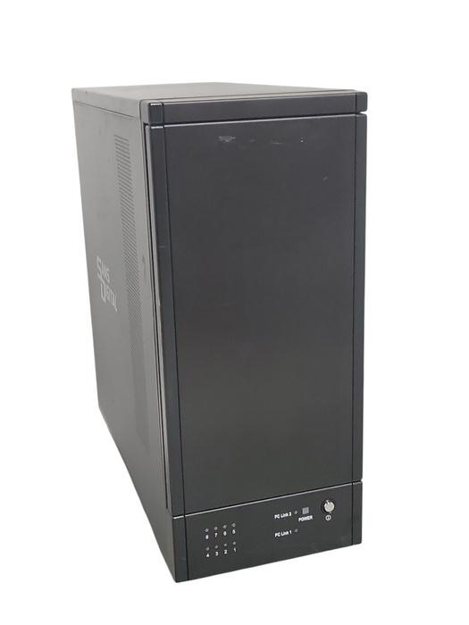 Sans Digital Tower Raid TR8M+ HDD Enclosure , 8x HDD Trays, Powers on, No HDDs