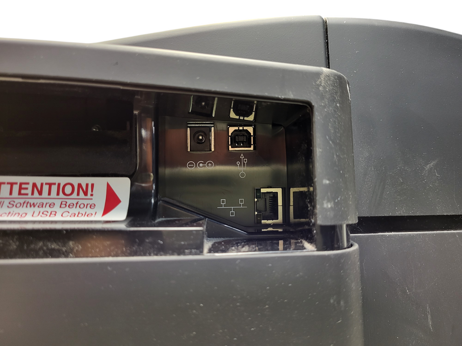 HID DTC4500E FD Card Printer 055100 No AC/Ribbon
