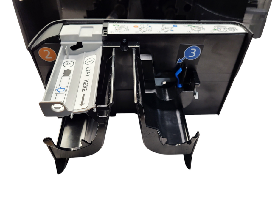 HID DTC4500E FD Card Printer 055100 No AC/Ribbon