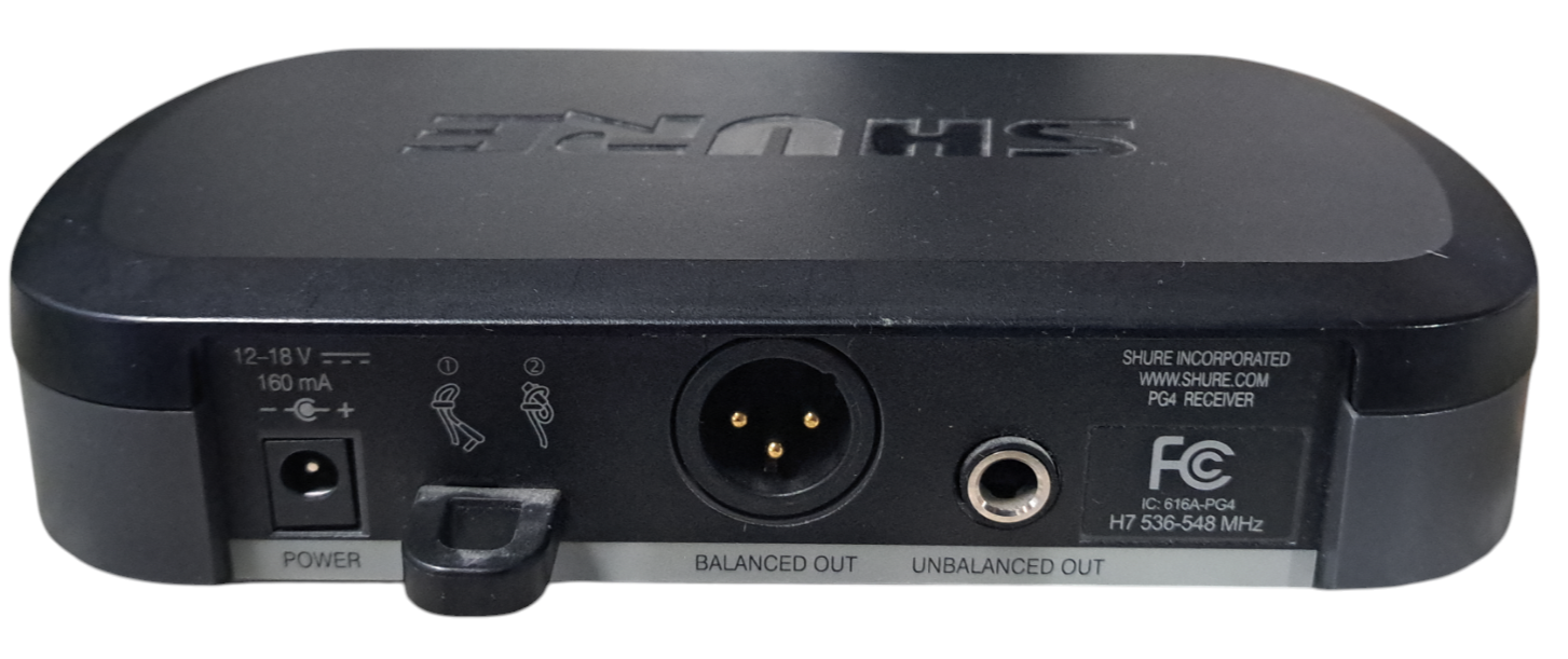 Shure PG4 Wireless Microphone Receiver