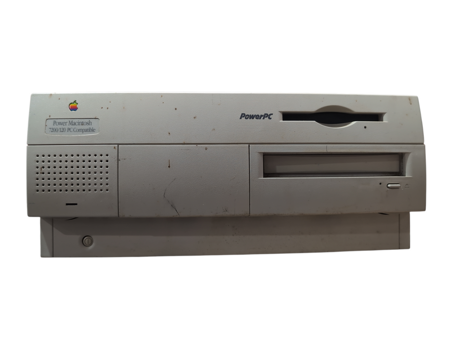 Vintage Apple Power Macintosh 7200/120 PowerPC Computer, No HDD, READ