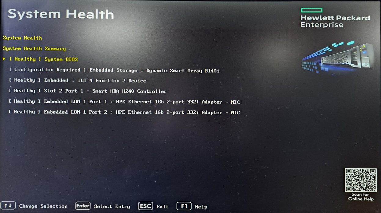 HP ProLiant DL20 Gen9 4x 2.5" | Xeon E3-1240 v6 @3.70GHz, 16GB DDR4, B140i, H240