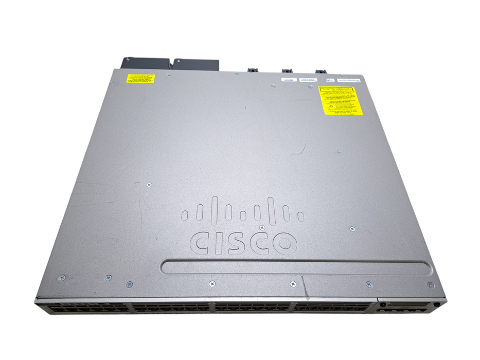 Cisco WS-C3850-12X48U-E 48 Port (12 mGig 36 Gig) UPoE Switch w/ C3850-NM-4-10G