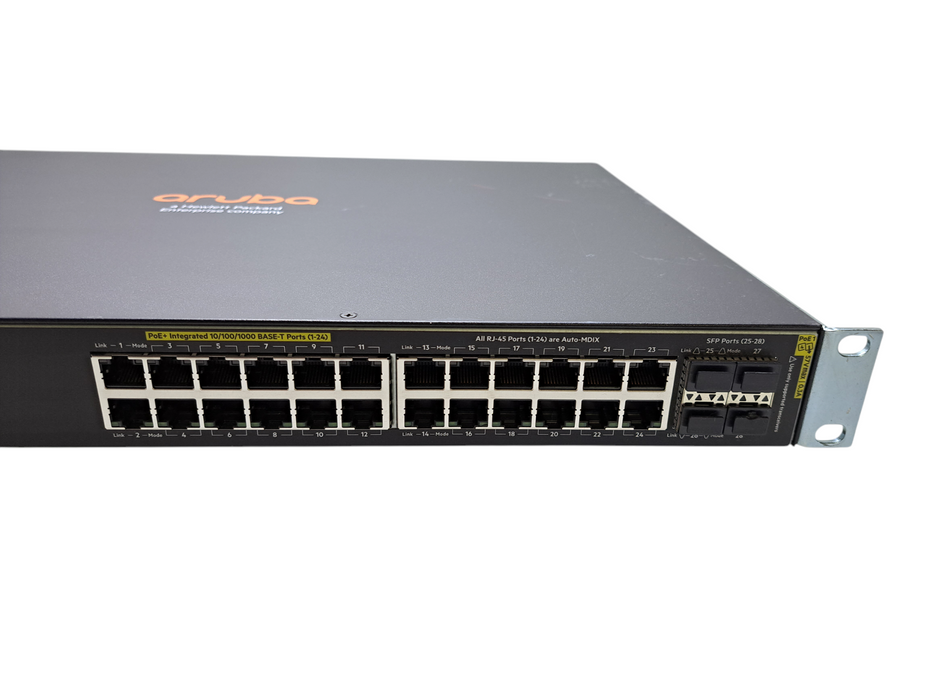 HPE Aruba 2530-24G PoE+ J9773A | 24-Port Gigabit PoE+ Managed Switch