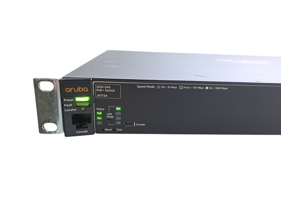 HPE Aruba 2530-24G PoE+ J9773A | 24-Port Gigabit PoE+ Managed Switch