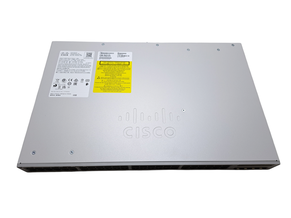 Cisco C9200L-48P-4G-E V04 | 48-Port Gigabit PoE+, 4x 1G SFP Managed Switch 1x PS
