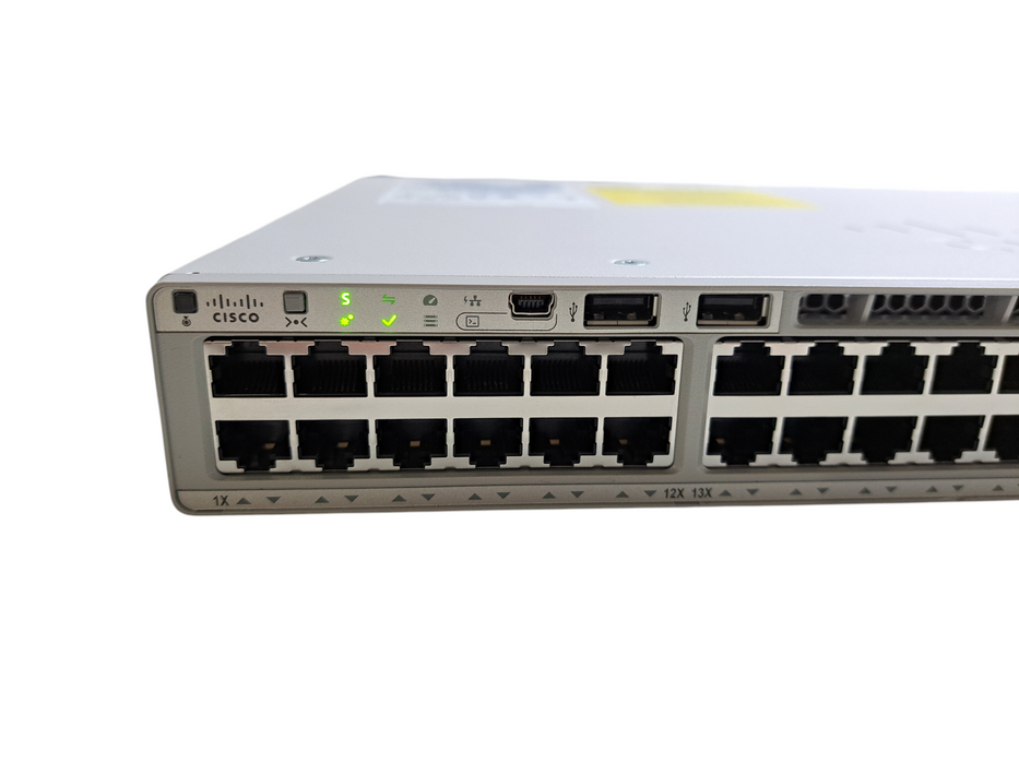 Cisco C9200L-48P-4G-E V04 | 48-Port Gigabit PoE+, 4x 1G SFP Managed Switch 1x PS