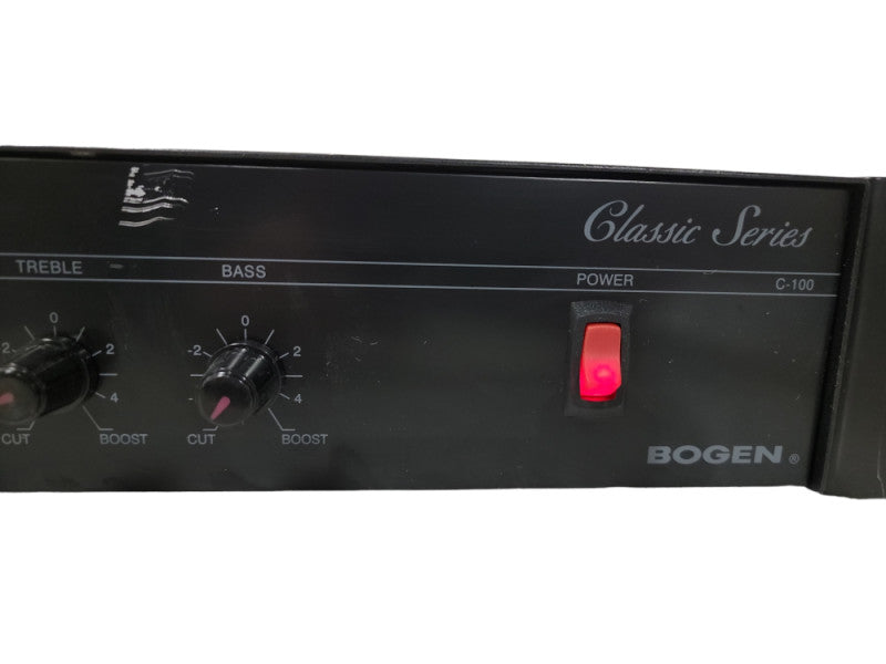 Bogen C-100 Classic Series 100W Public Address Amplifier C100