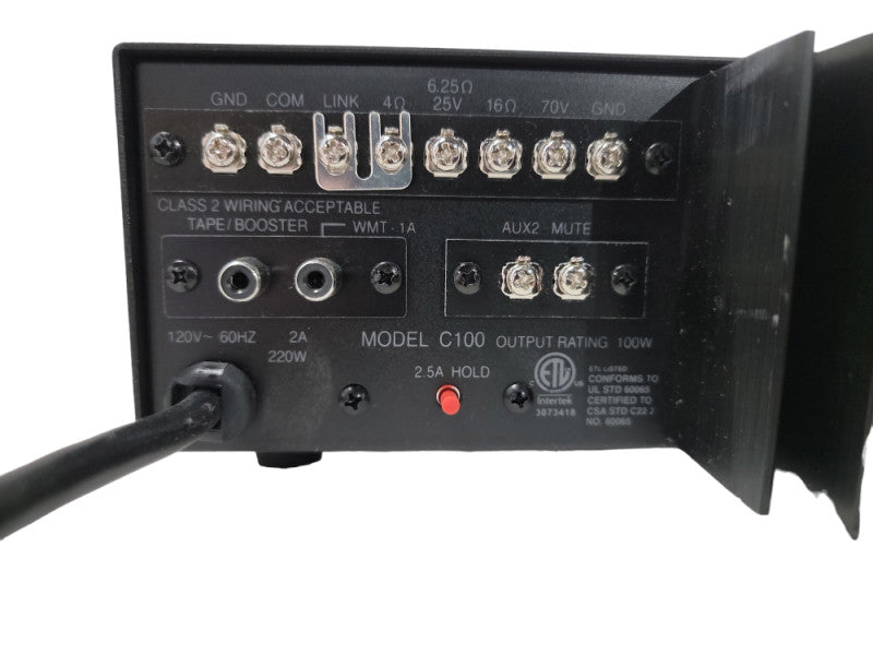 Bogen C-100 Classic Series 100W Public Address Amplifier C100