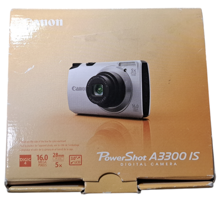 Canon PowerShot A3300 IS 16.0 MP Digital Camera