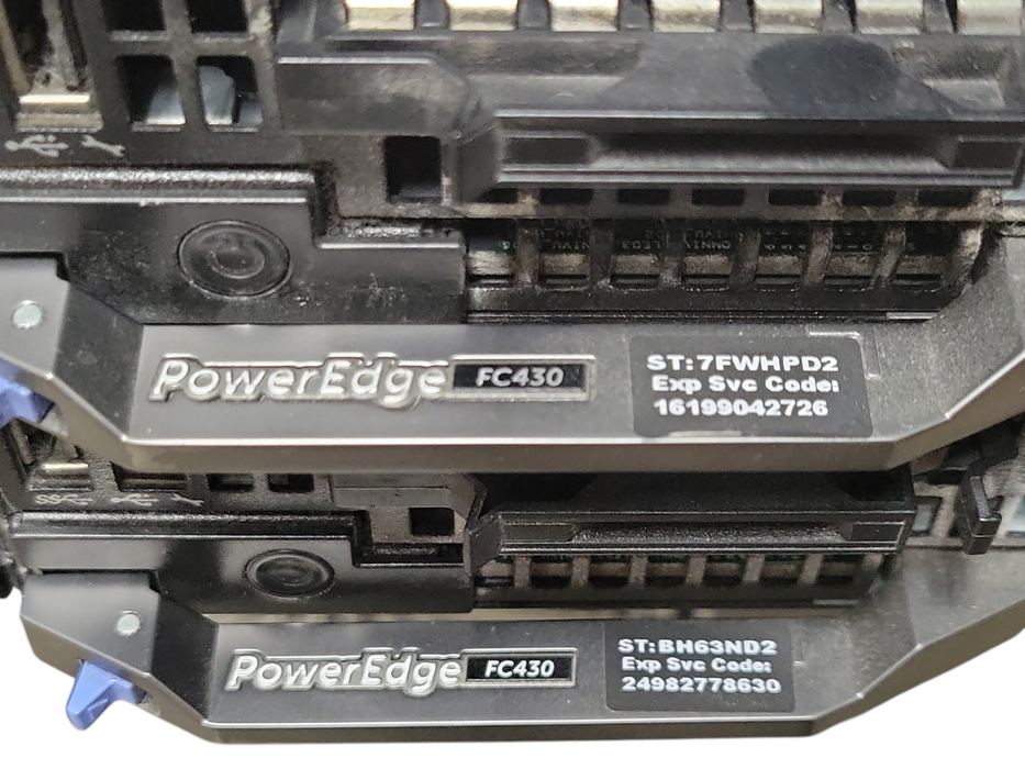 Dell PE FX2S 2U High Density 8 Node Server 16x Xeon E5-2640 v4 128GB DDR4 2x PSU
