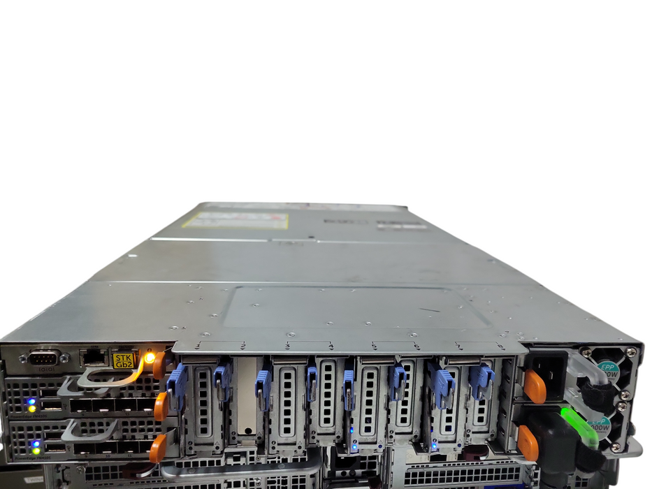 Dell PE FX2S 2U High Density 8 Node Server 16x Xeon E5-2640 v4 128GB DDR4 2x PSU