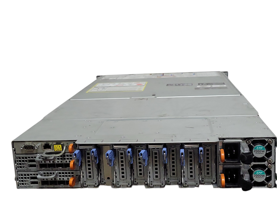 Dell PE FX2S 2U High Density 8 Node Server 16x Xeon E5-2640 v4 128GB DDR4 2x PSU