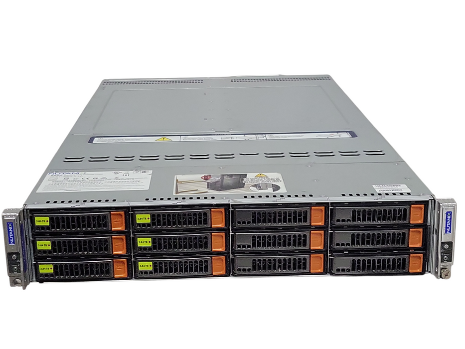 Nutanix NXS2U2NL12G600 1-Node 2x Xeon Silver 4214 16GB DDR4 12x 3.5" Trays 2xPSU