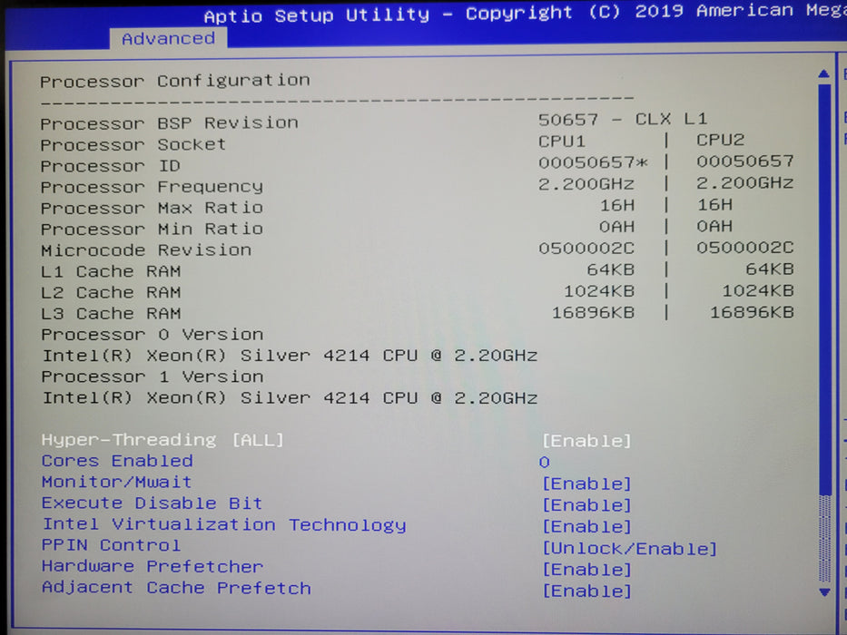 Nutanix NXS2U2NL12G600 1-Node 2x Xeon Silver 4214 16GB DDR4 12x 3.5" Trays 2xPSU