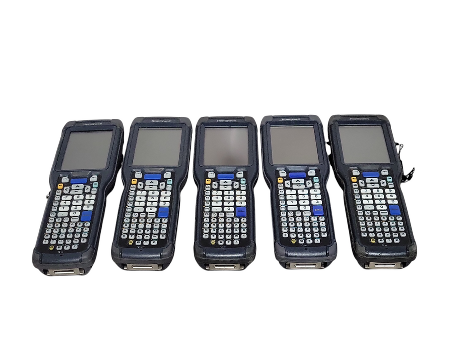 Lot of 5x Honeywell CK75LAN Mobile Computer, No battery, READ