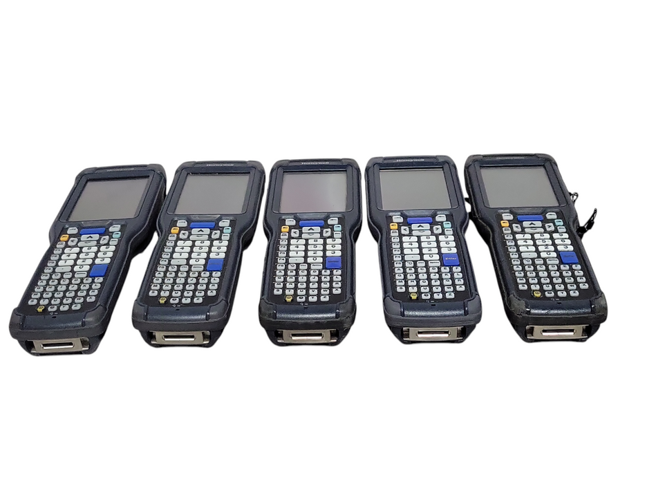 Lot of 5x Honeywell CK75LAN Mobile Computer, No battery, READ
