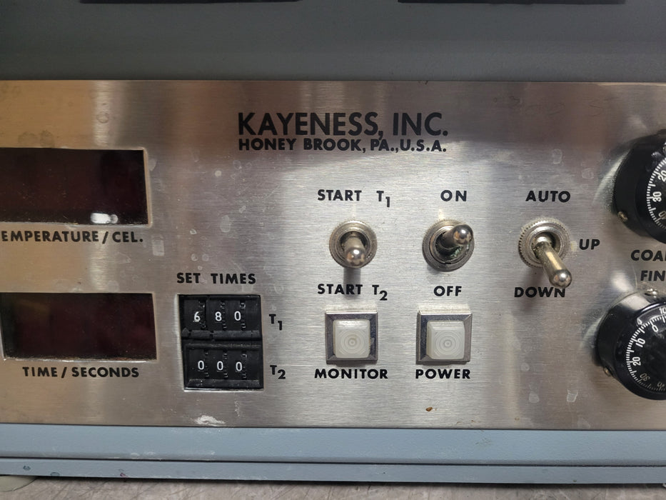 Kayeness D2051 Plastometer Melt Flow Tester, Powers on, READ