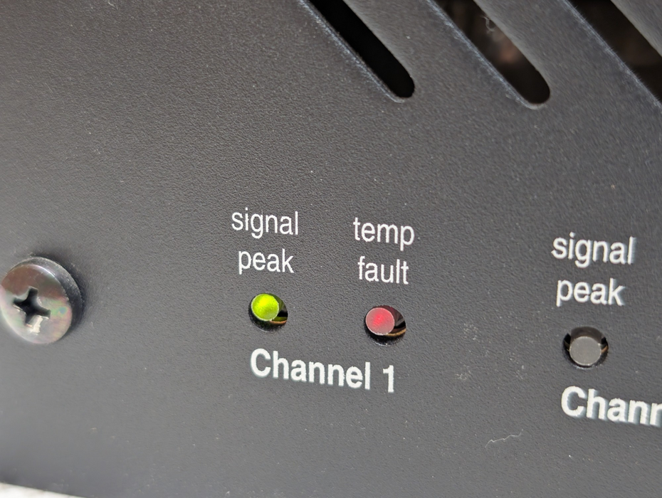 BIAMP MCA 8150 8 Channel Power Audio Amplifier Please READ