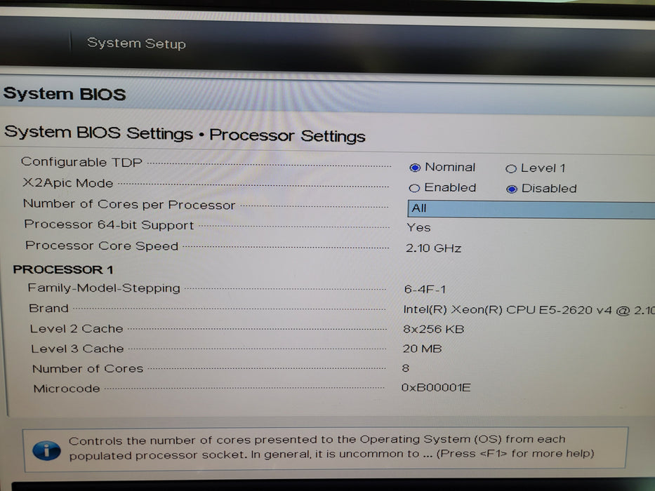 Dell OEMR R430 - Xeon E5-2620 v4 16GB DDR4 NO RAID 2x550W PSU