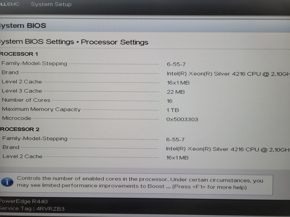 Dell PowerEdge R440 - 2x Xeon Silver 4216, 16GB DDR4, PERC H740P - No HDD