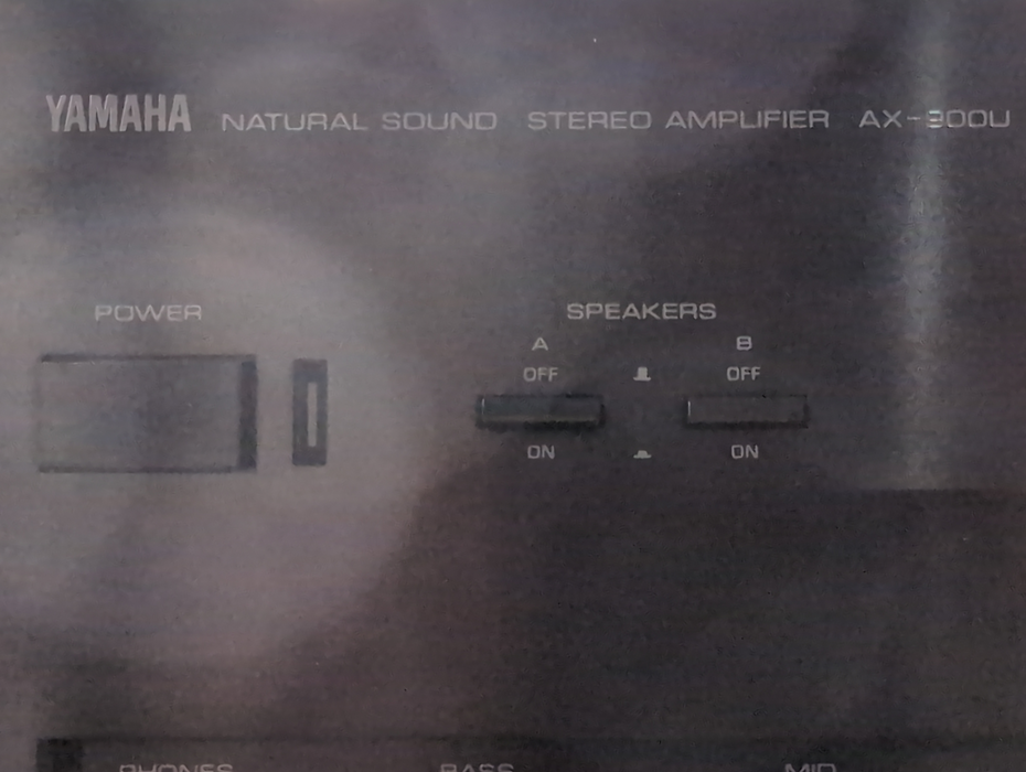YAMAHA AX-900U STEREO AMPLIFIER, Made in JAPAN, READ