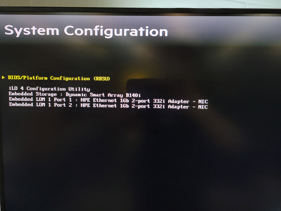 HPE ProLiant DL20 Gen9 - Xeon E3-1230 v6 16GB DDR4 NO HDD B140i 550W PSU