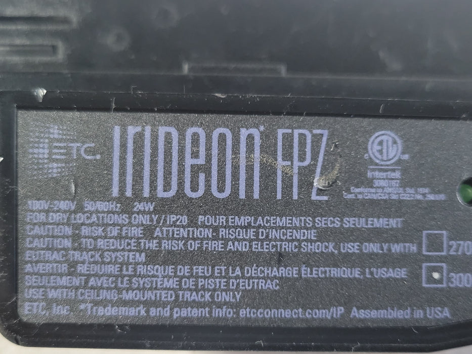 ETC Irideon FPZ  7191A1021 Gallery LED Profile Fixture, READ
