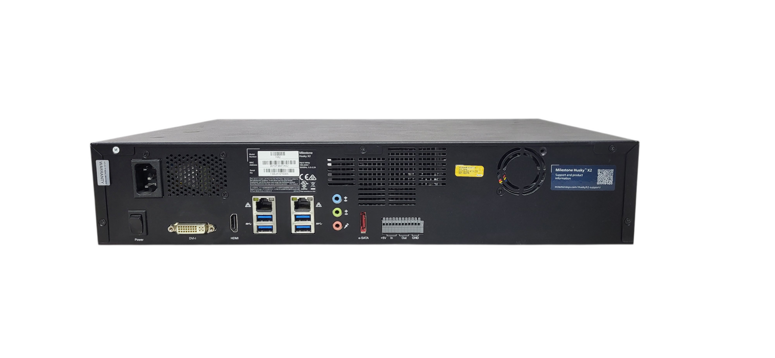Milestone Husky HX2 Video Surveillance NVR | i3-6100 CPU | 16GB RAM | 250GB SSD