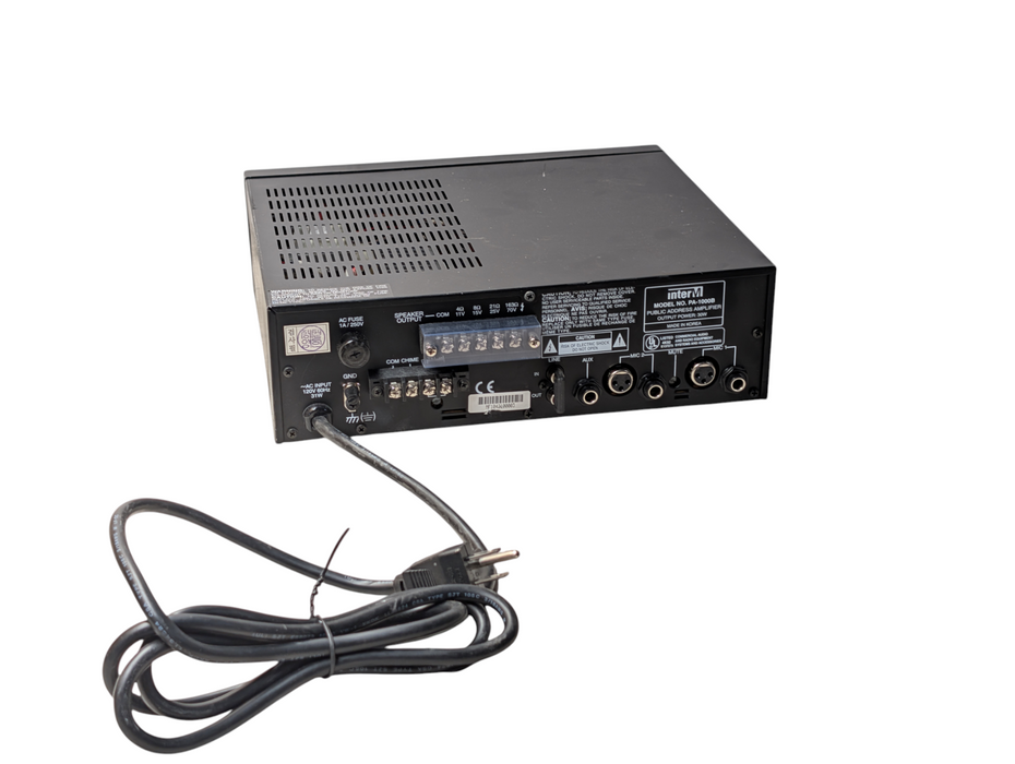 InterM PA-1000BR Public Address Amplifier