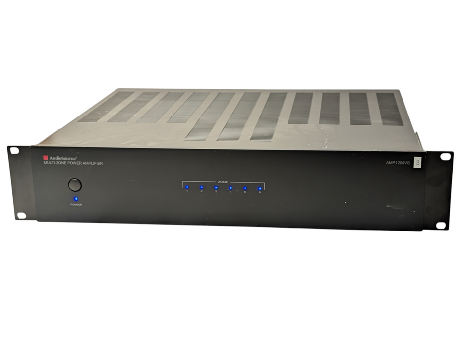AudioSource AMP1200VS Twelve Channel Six Zone Distributed Audio Power Amplifier